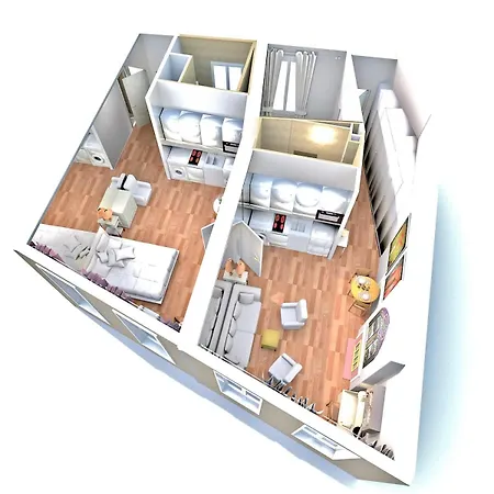 公寓 Charming Two Bedroom At Notre - Dame 巴黎